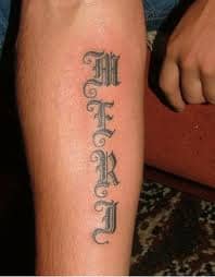Old English Tattoos  Tattoo Designs Tattoo Pictures