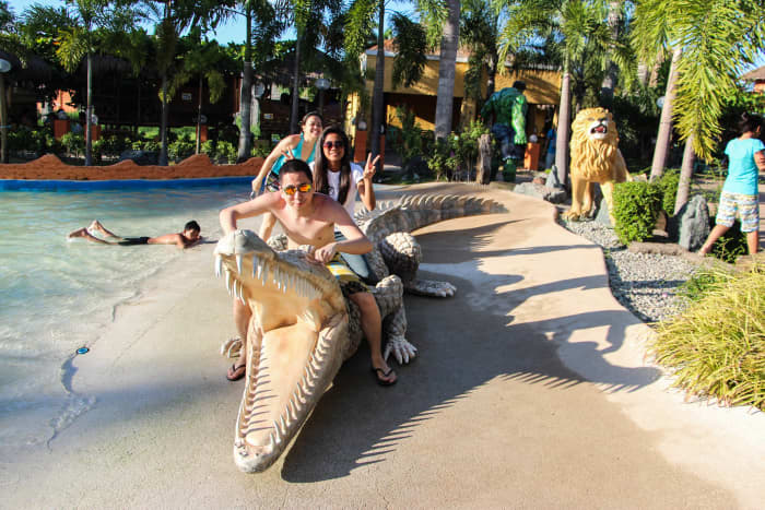 Amazing animal figures in Coolwaves Waterpark Resort!