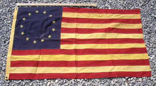 13 star Betsy Ross style flag