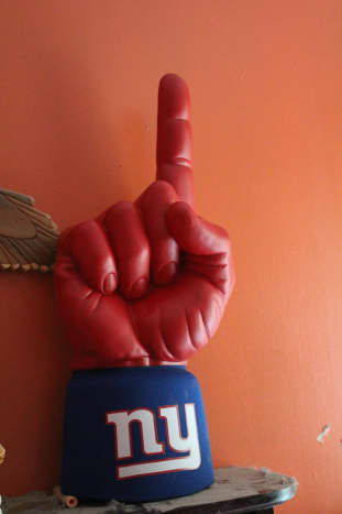 Foam Finger To Cheer For the NY Giants at Met Life Stadium!