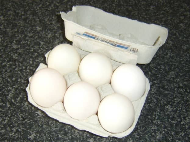 Fresh duck eggs