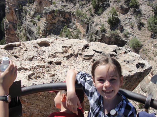 We spent most of the day at the Grand Canyon, though in the eyes of most of my children, the majestic sites of the canyon didn't compare with... 