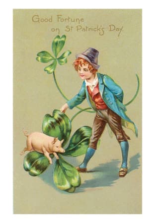 A Leprechaun is known to ride farm animals when they need to make a long journey