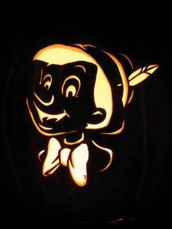 Pumpkin Carving Template Disney