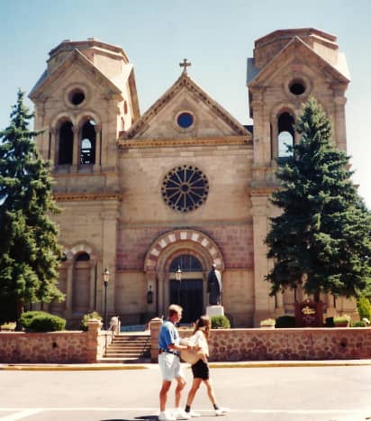 St. Francis Cathedral in Santa Fe, New Mexico