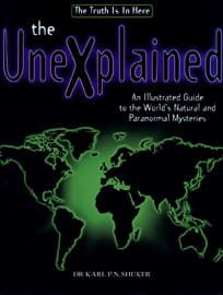 Cover of Dr. Karl P.N. Shuker's Book, the unexplained