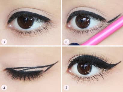 simple-techniques-to-apply-winged-eyeliner
