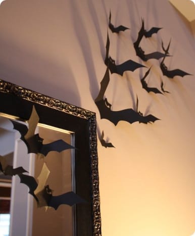 Bats on the wall
