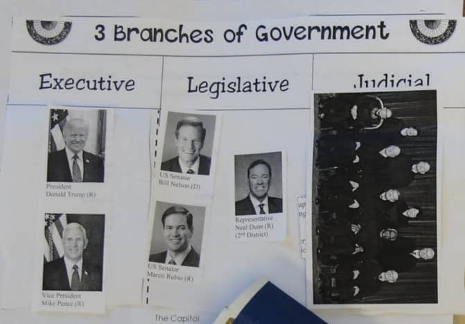 Three Branches of Government Flip Book