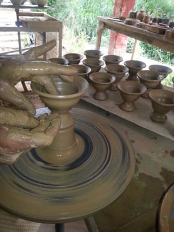 Pottery Work at Andretta