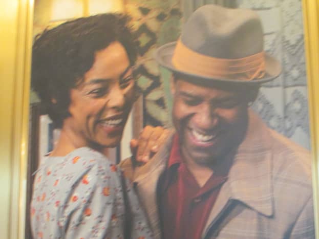 Denzel Washington and Sophie Okonedo, appear in Broadway's new version of the award winning play, &quot;A Raisin in the Sun.