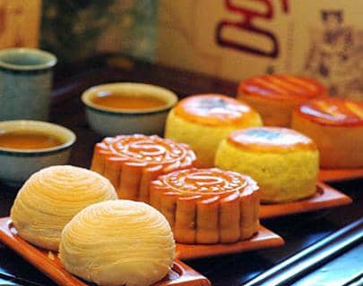 Moon Cakes in Various Shapes