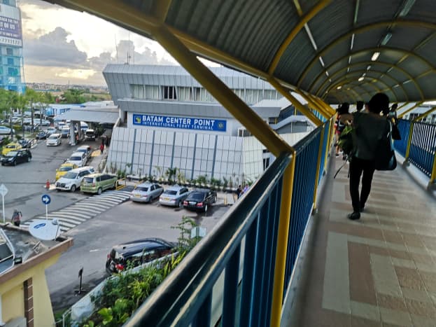 Bridge to Batam Centre Point International Ferry Terminal