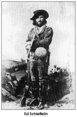 Ed Shieffelin, 1847&ndash;1897. Shieffelin founded Tombstone, Arizona after discovering silver.
