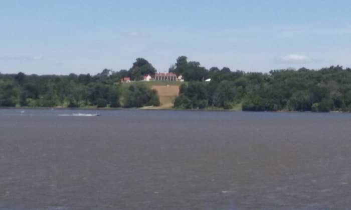 Mount Vernon from the Potomac River, July 2016.