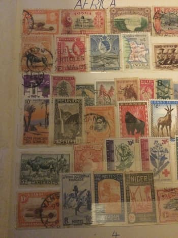Some of my stamp collection