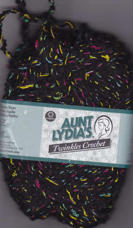 Twinkle yarn - black
