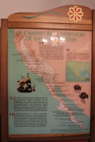The most northern mission on this map is the one of San Francisco Solano.