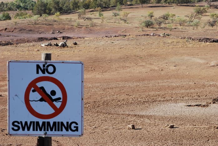 Drought in South Australia, 2008.  Photo by Peripetus.