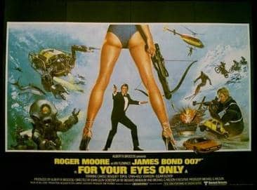For Your Eyes Only, UK theatrical release poster.