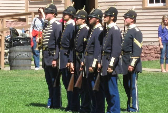 Soldier demonstrations