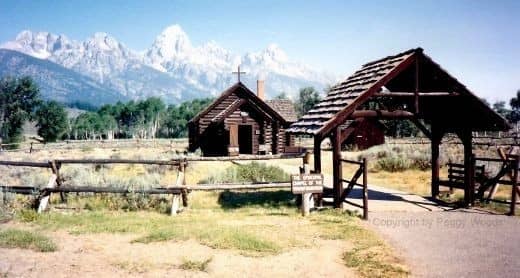 Chapel of the Transfiguration in the Grand Tetons National Park