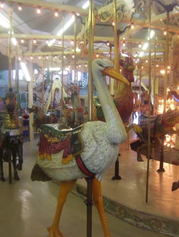 100 year old carousel