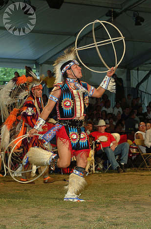 Southwestern American Hoop Dance
