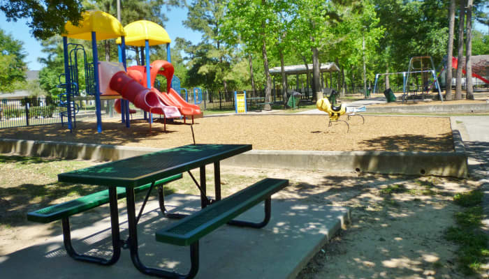 Playground and picnic area in Telge Park