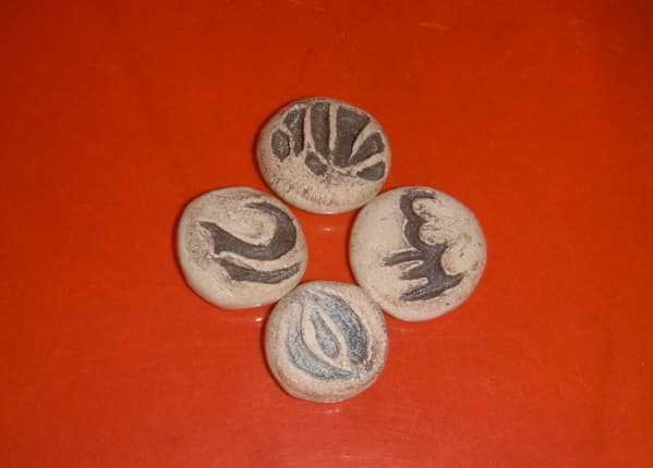 Hawaiian rune stones for the four elements.