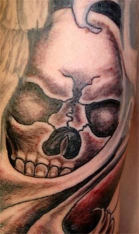 skull tattoo design