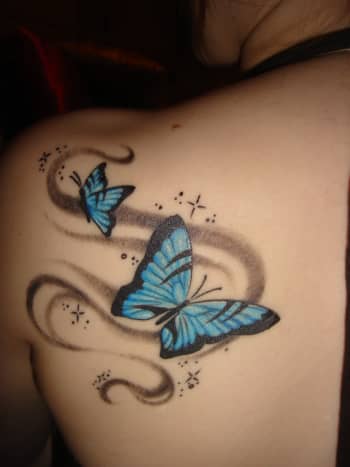 Designs butterfly tattoo