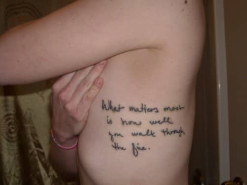 literary tattoos quotes from books