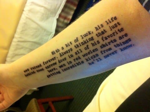David Peyote on Instagram Fear and Loathing in Las Vegas tattoo I did in  way back 2016  What are your favorite quotes of Hunter S Thompson   Mine is A man
