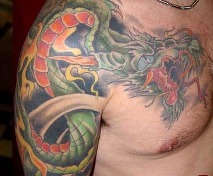 Dragon Tattoo Photos And What They Mean Tatring Tattoos Piercings