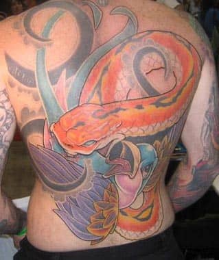 Snake Tattoo, Chris Moniz, Www.Chrismoniz.Com, Calgary, Alberta