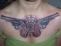  Gun Tattoo Picture