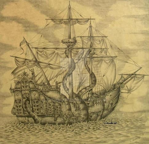 A gallery of ship art &amp; sketches