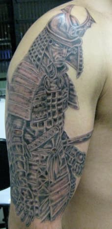 Fearless Warrior tattoos for Men