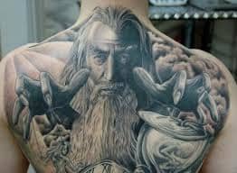 Wizard Tattoo Designs and Meanings - TatRing