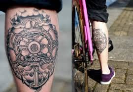 Ship S Wheel Tattoos Designs And Meanings Tatring