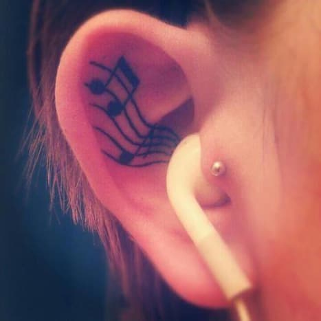 music within the ear