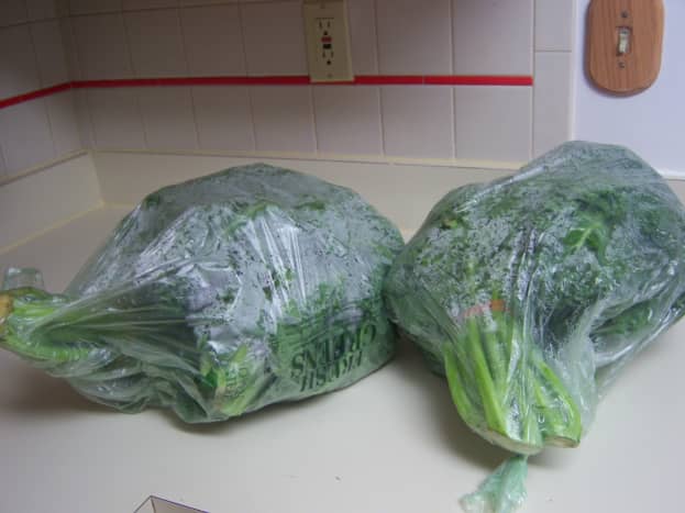 6 bushels of Kale Greens (3 bundles per bag).