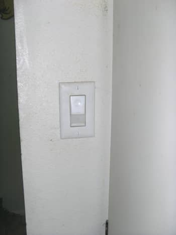 An automatic occupancy sensor to be replaced with a regular switch