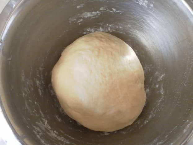 Let dough proof for one hour.