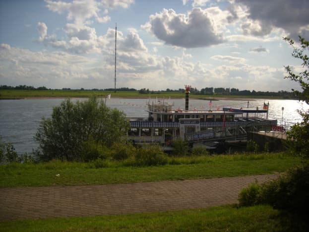 River Lady Boat on the Rhine River, Wesel