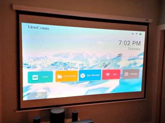 Review of the Viewcomm Ispace2 Portable Projector - 52