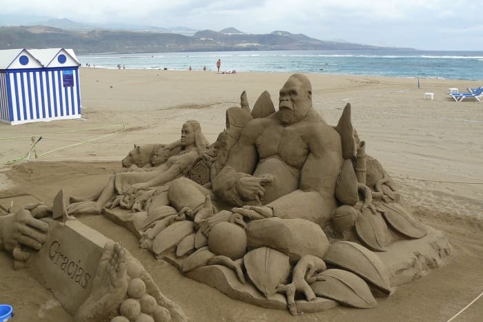 Sand Sculpture Art