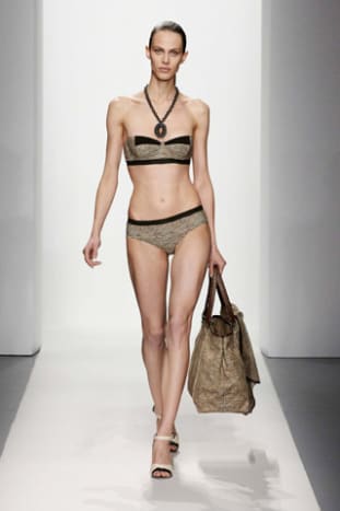 Bottega Veneta (BVENETA) swimwear collection 2012. Balconette tops