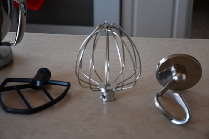 The whisk is about six inches tall and five inches wide.